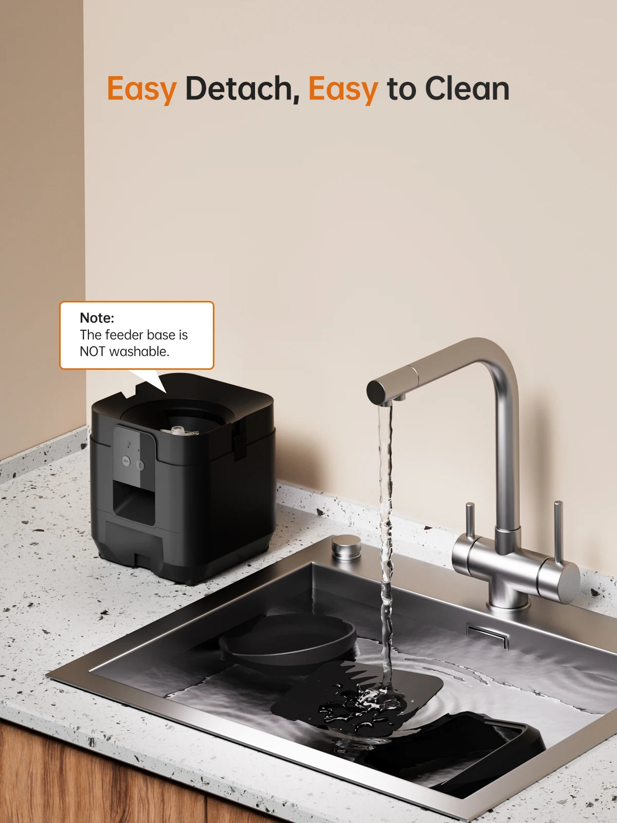 Cat Feeder With App Control And Timed Dispenser WiFi Enabled