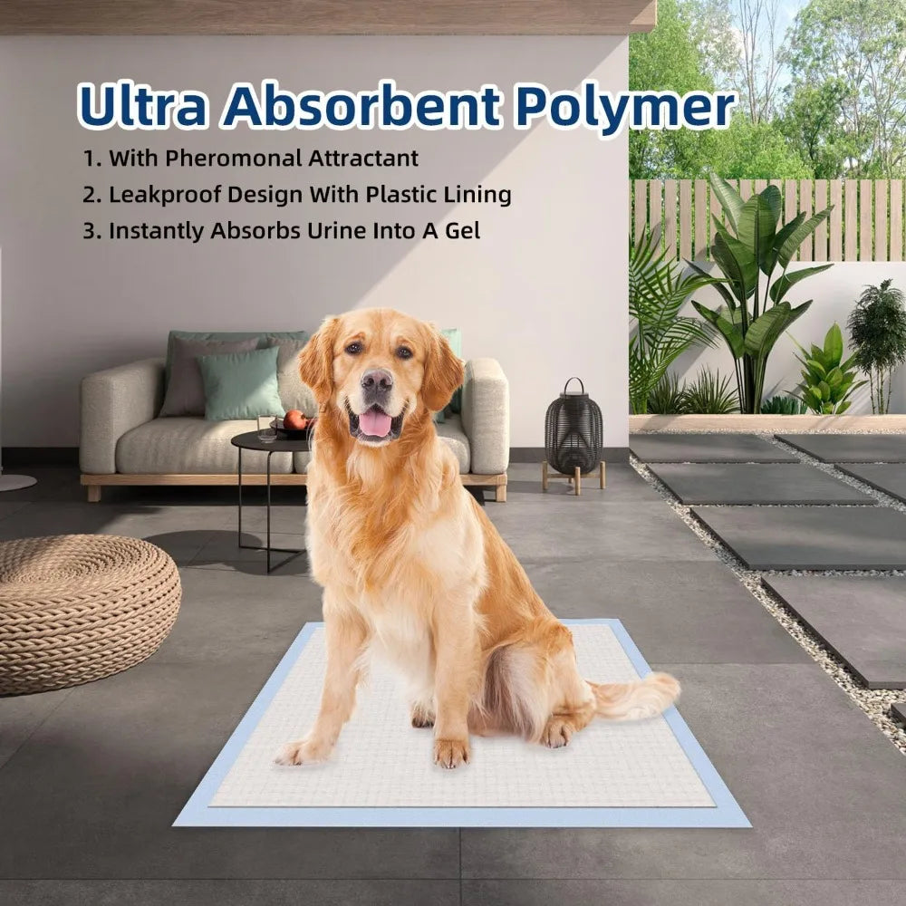 Honey Care All Absorb Dog Training Pads For Puppies Ultra Absorbent