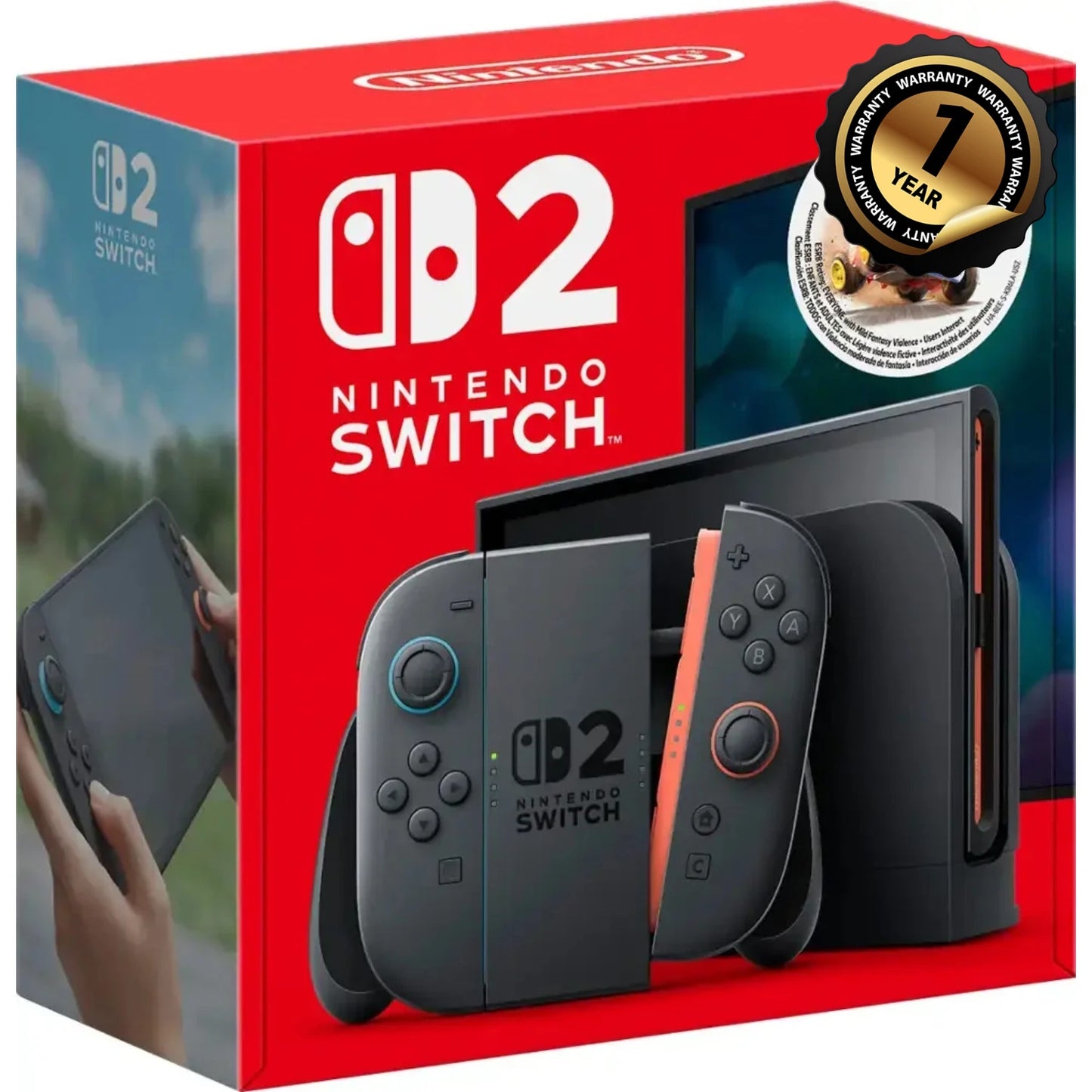 Nintendo Switch 2 Console Bundle With Mario Kart World