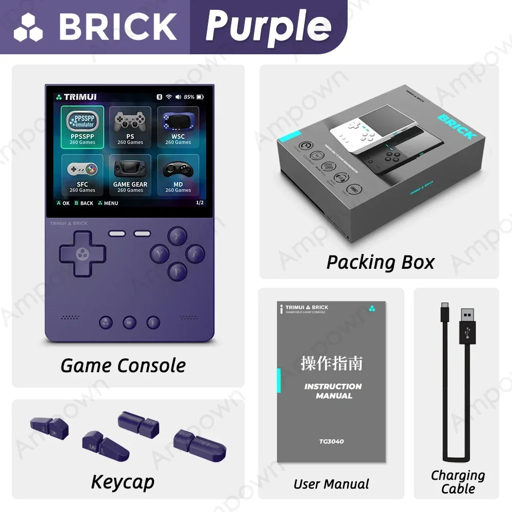 TRIMUI BRICK Handheld Game Console IPS Screen Linux System