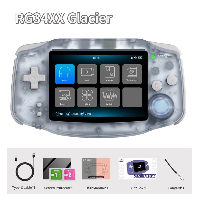 Anbernic RG34XX Retro Handheld Console With WiFi Bluetooth