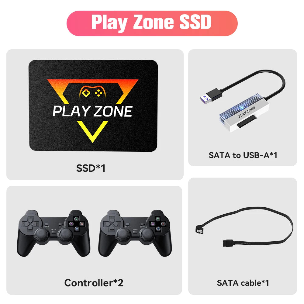JMachen Playzone 1TB Retro Game SSD For PS5 Xbox Switch