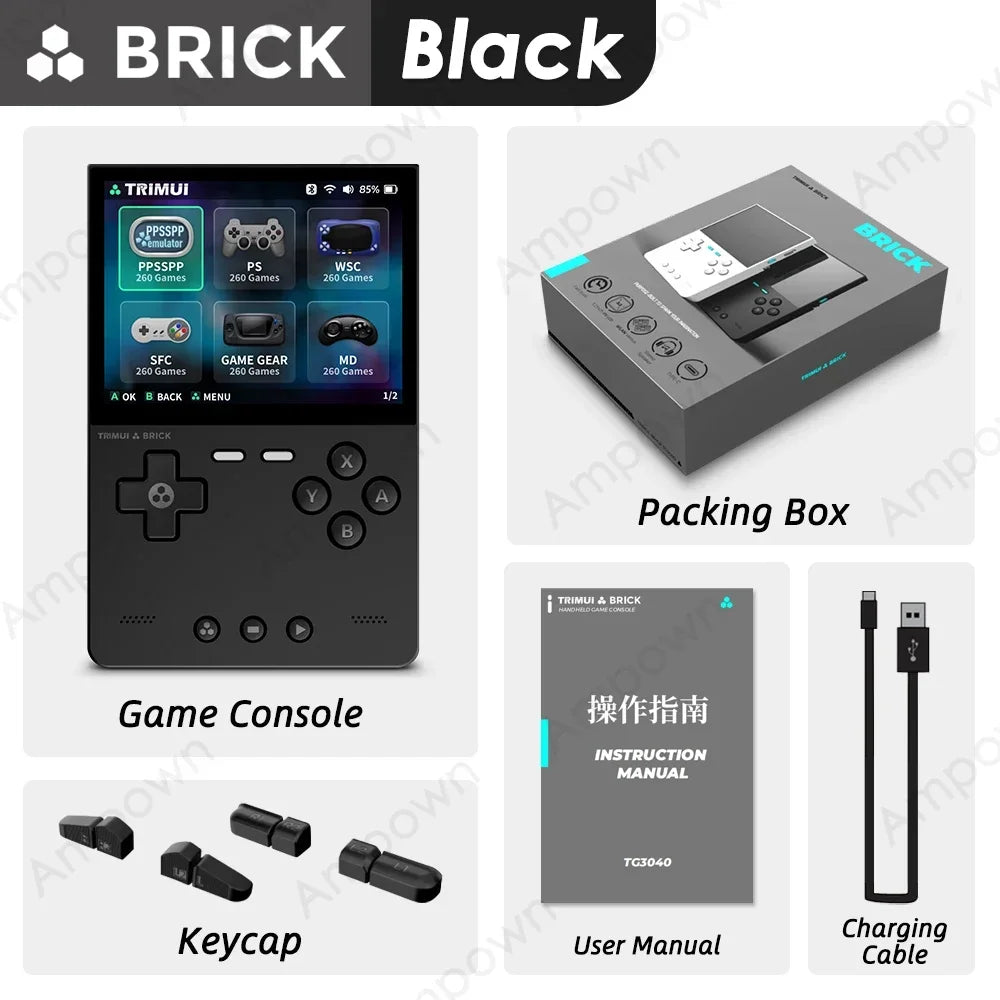 TRIMUI BRICK Handheld Game Console IPS Screen Linux System