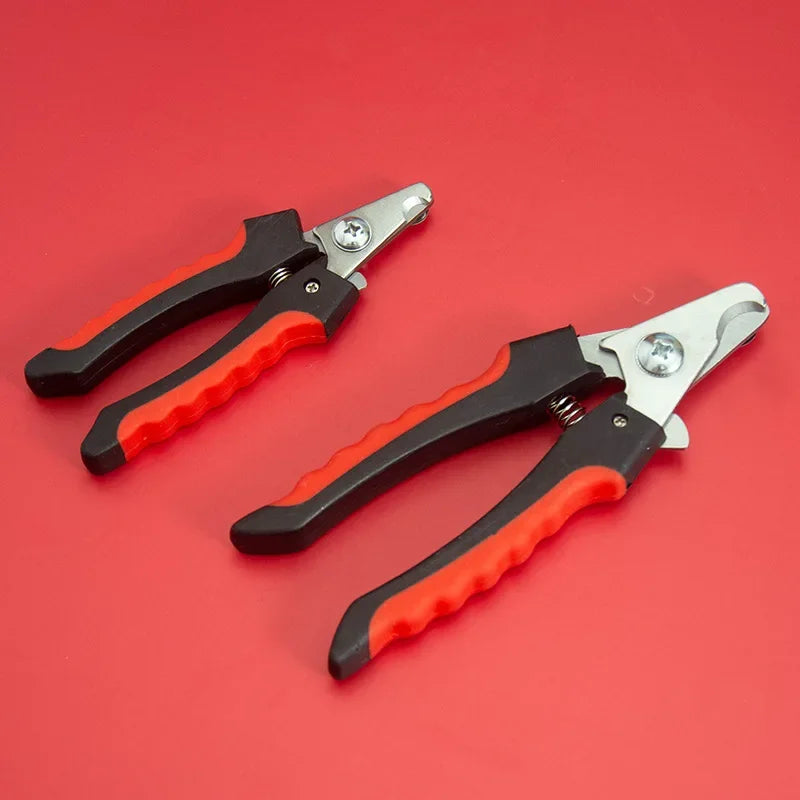 Pet Nail Clippers Sickle Large Dog Stainless Steel Grooming Scissors