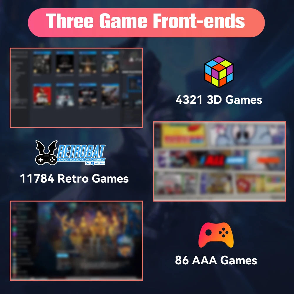 JMachen Playzone 1TB Retro Game SSD For PS5 Xbox Switch