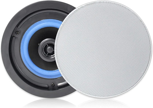 Herdio Ceiling Mount Waterproof Speaker For Bathroom Kitchen