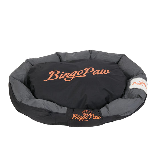 BINGOPAWCN All Season Dog Bed With Removable Cushion Oxford Cover