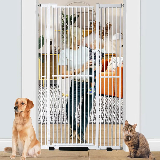 NONE Pressure Mounted Cat Gate for Doorways and Stairs