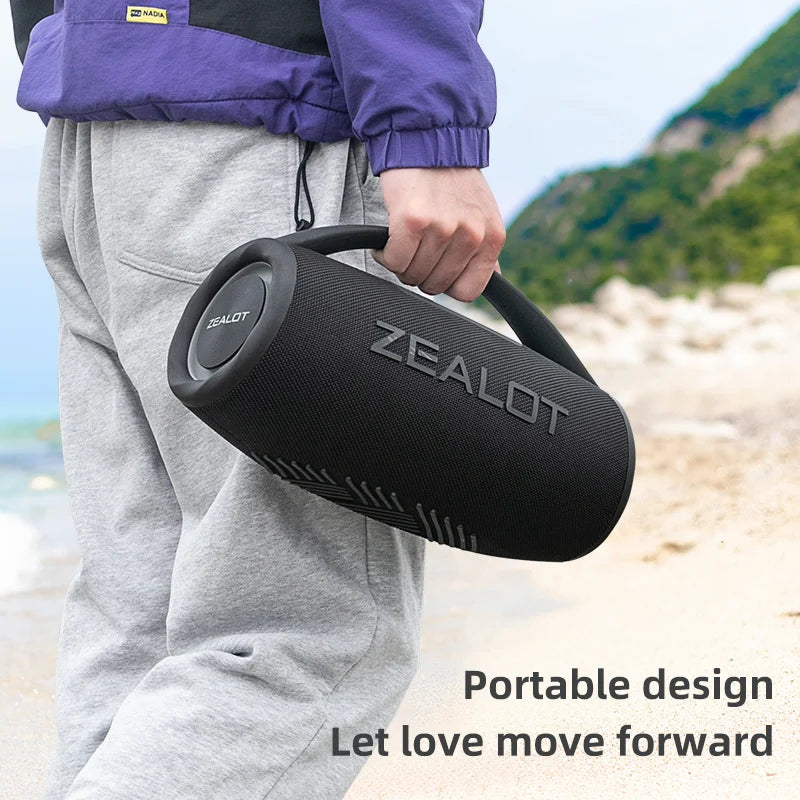 Zealot S97 80W Bluetooth Speaker With RGB Lights Waterproof
