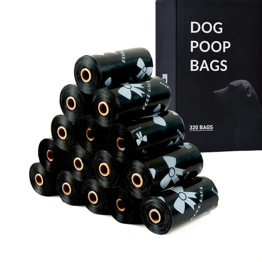 None Dog Poop Bags Leak-Proof Polyethylene For Cats And Dogs