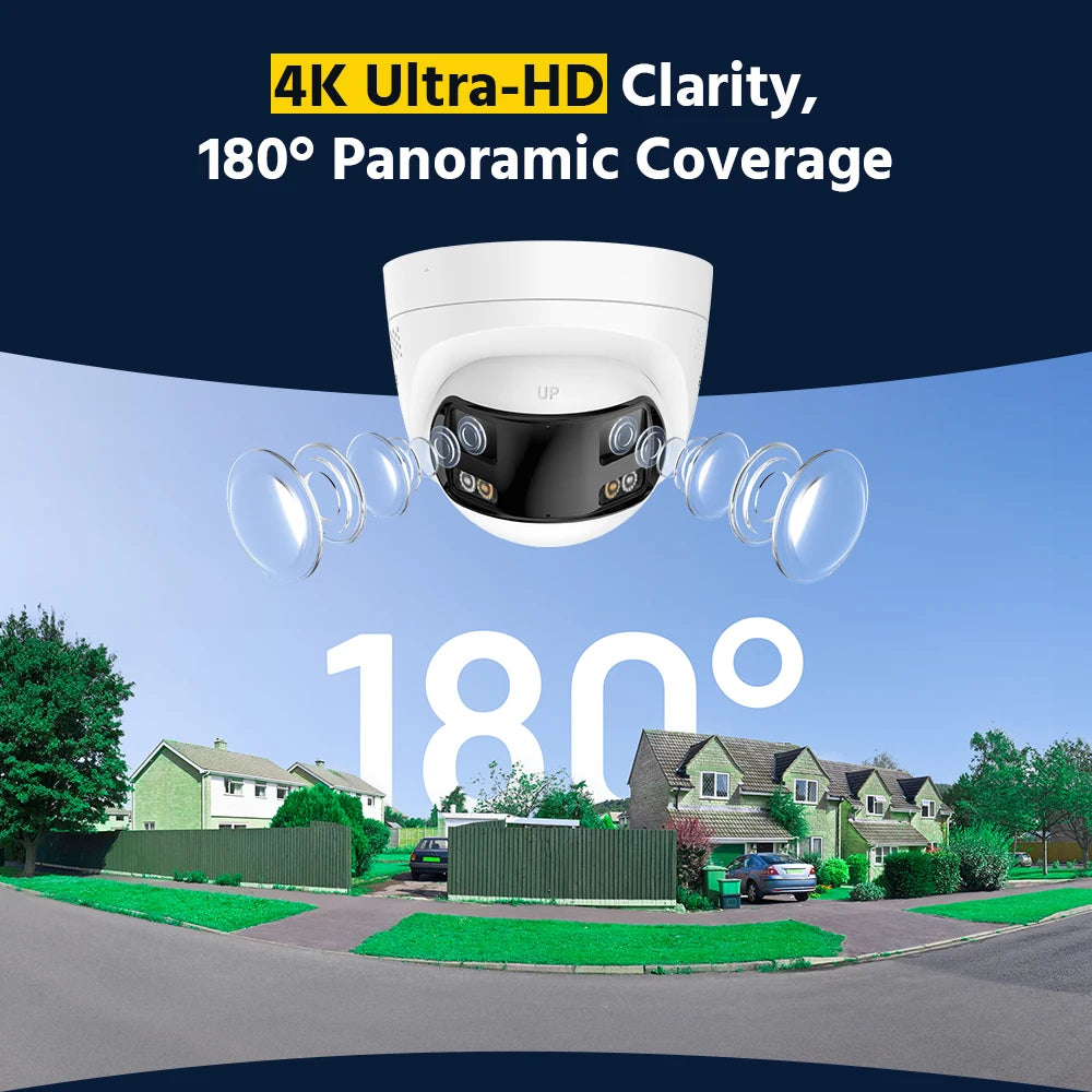 ANNKE 4K 8MP Dual Lens POE Surveillance Camera Outdoor