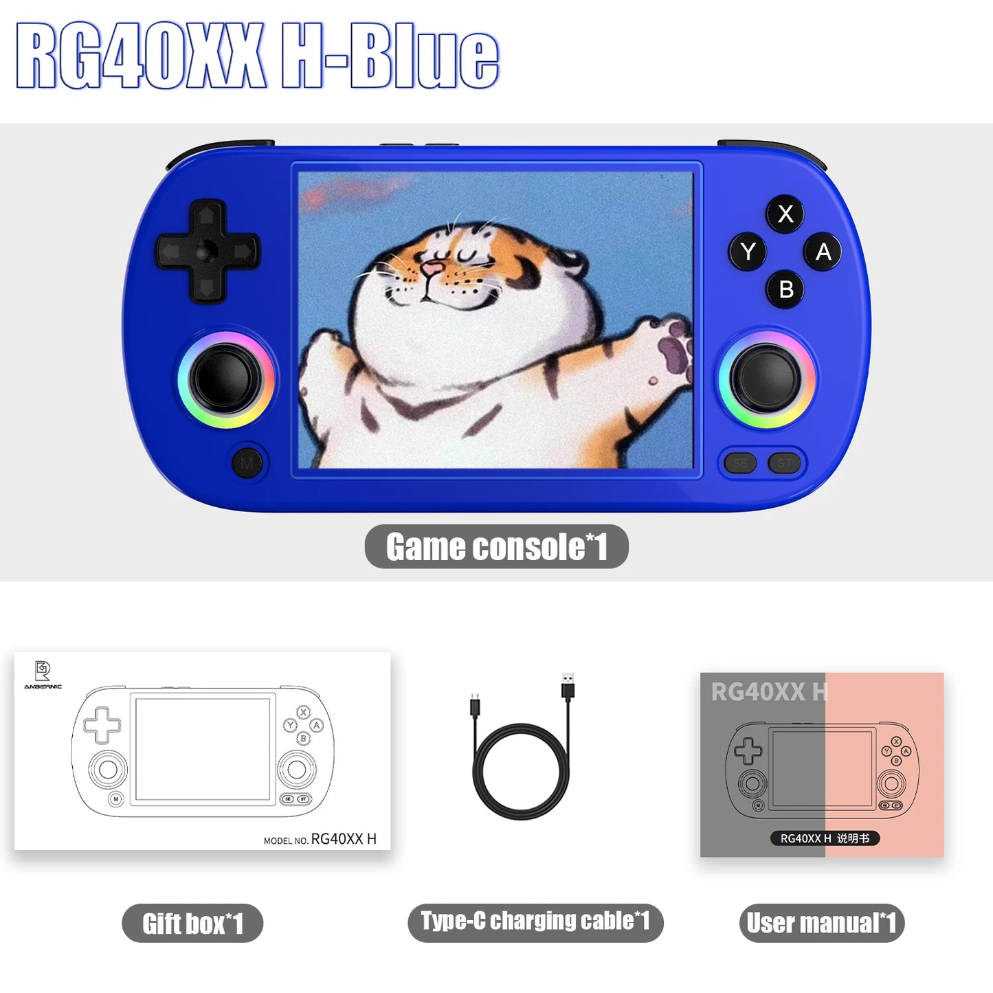 Anbernic RG40XX H Retro Handheld Game Console With 5488 Games