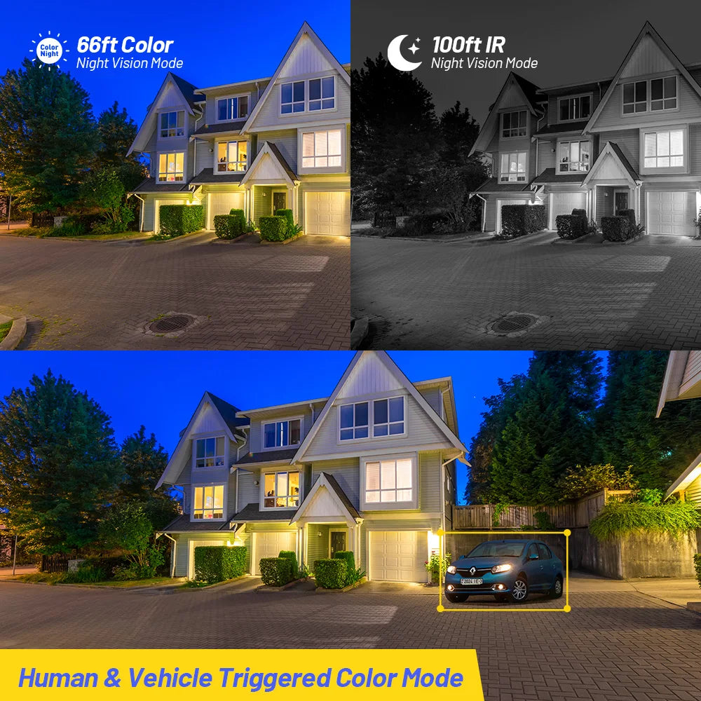 ANNKE C800 4K PoE Security Camera Outdoor IK10 8MP Smart Dual Light