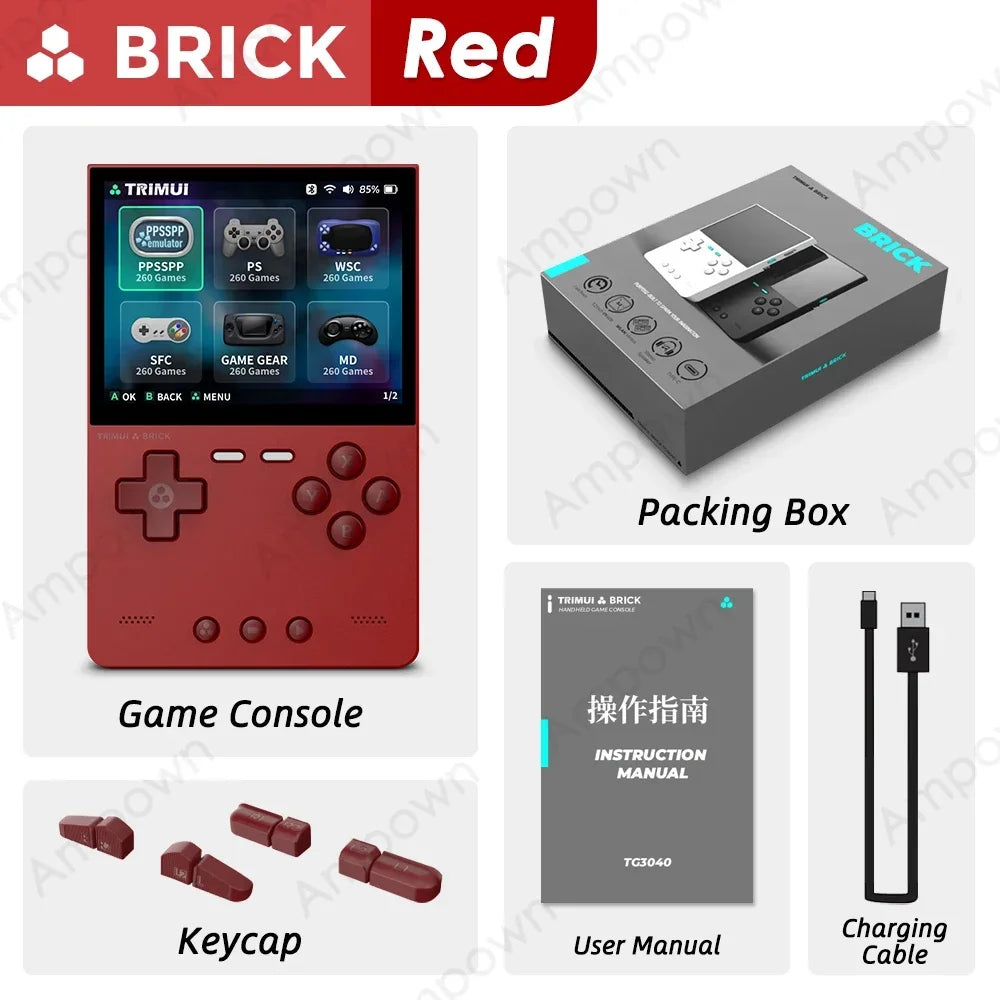 TRIMUI BRICK Handheld Game Console IPS Screen Linux System