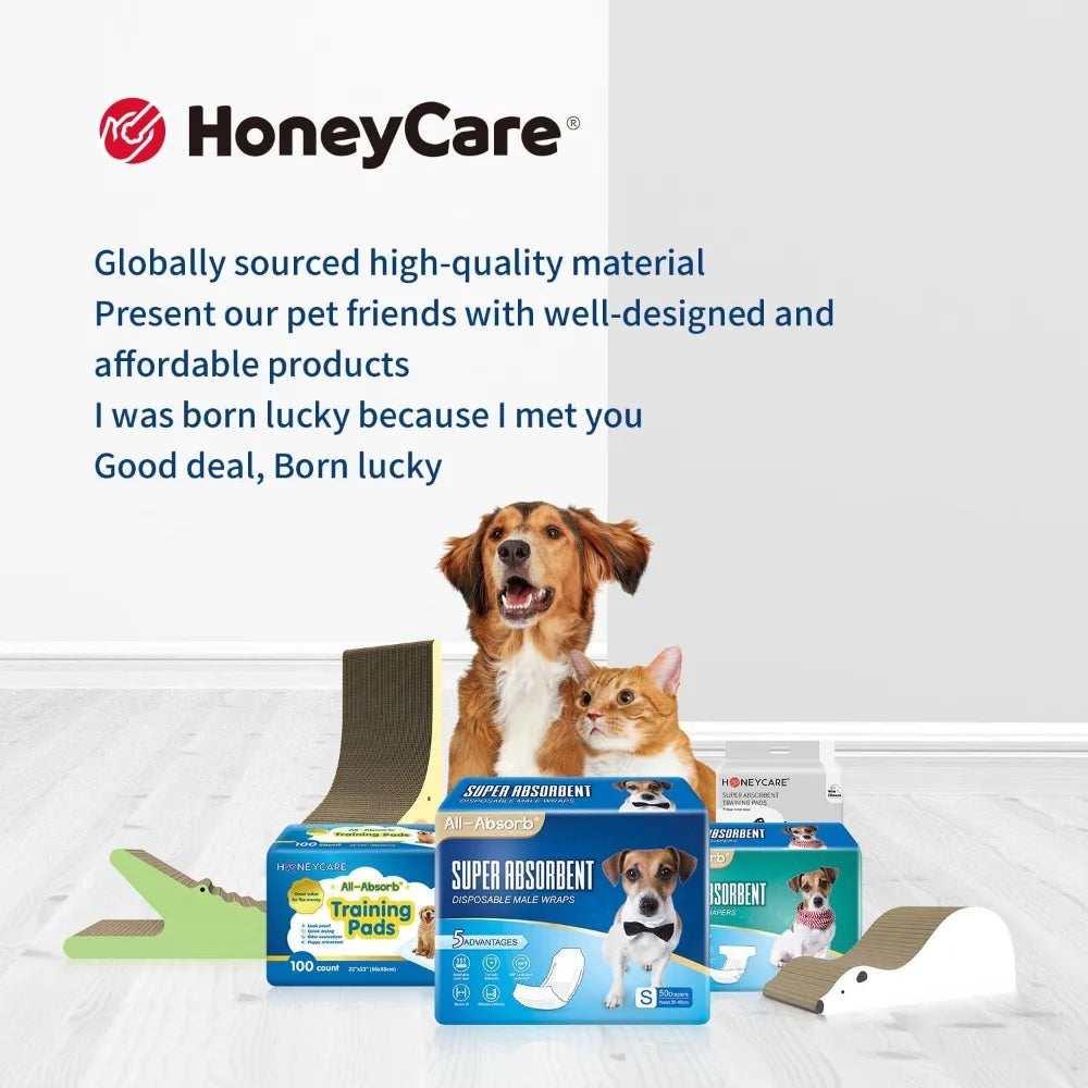 Honey Care All Absorb Dog Training Pads For Puppies Ultra Absorbent
