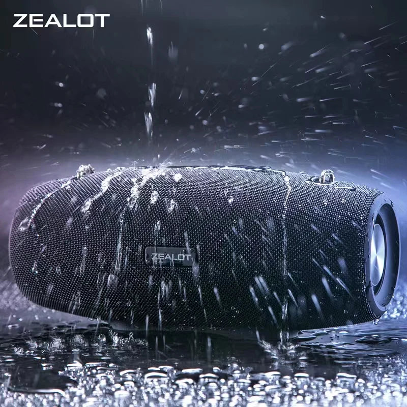 Zealot S67 Wireless Speaker Outdoor Waterproof Portable With 40H Playtime