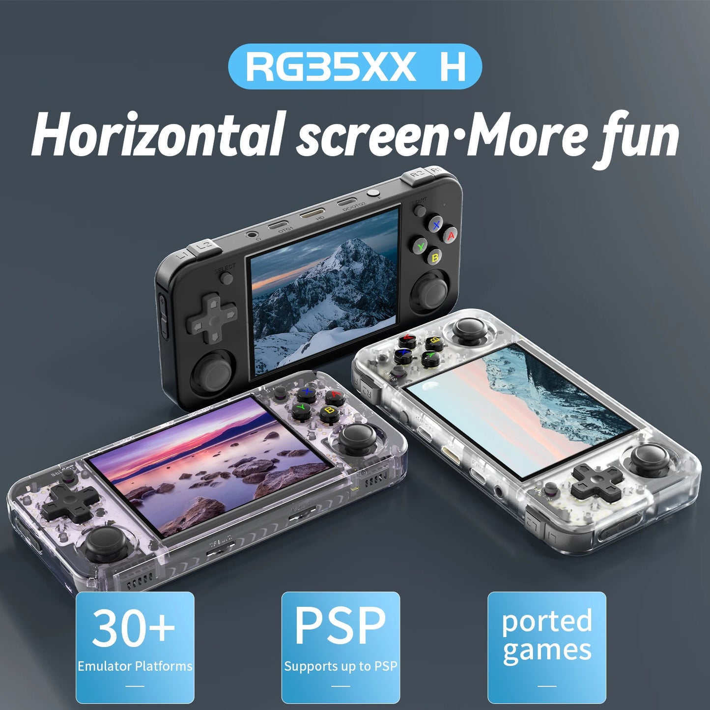 Anbernic RG35XX H Handheld Game Console Retro Gaming