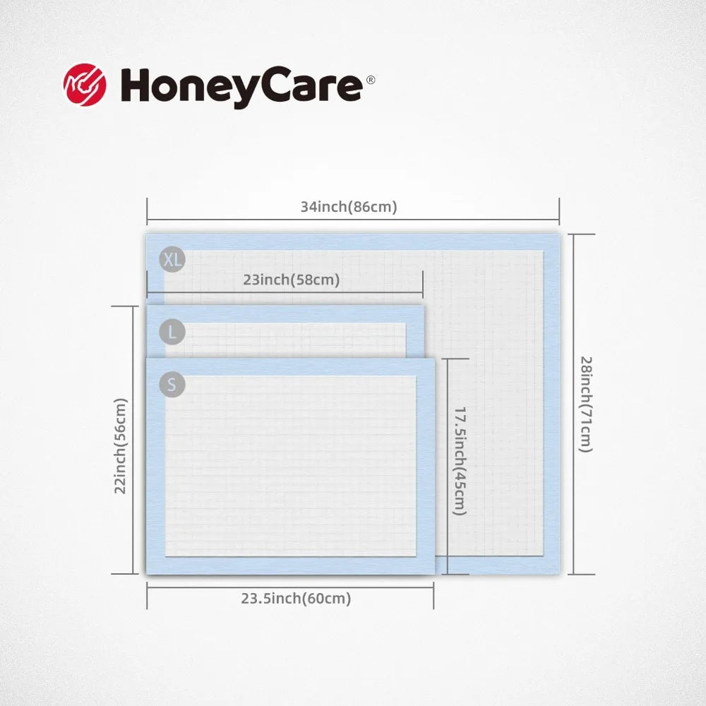 Honey Care All Absorb Dog Training Pads For Puppies Ultra Absorbent